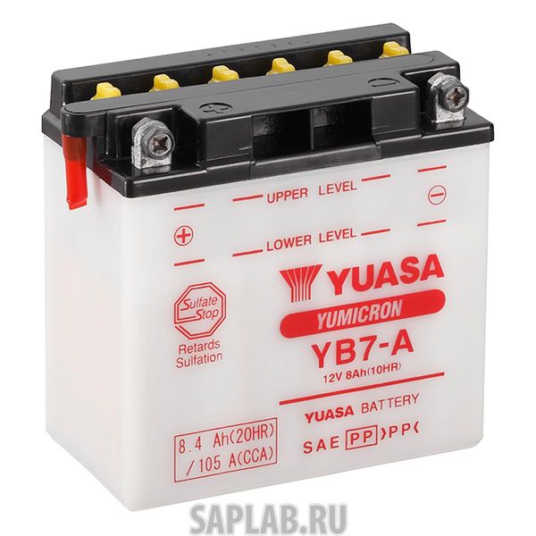Купить запчасть YUASA - YB7A 