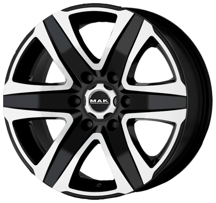 Купить Mak WHS105123 Stone6 T 16/8 ET30 Black mirror