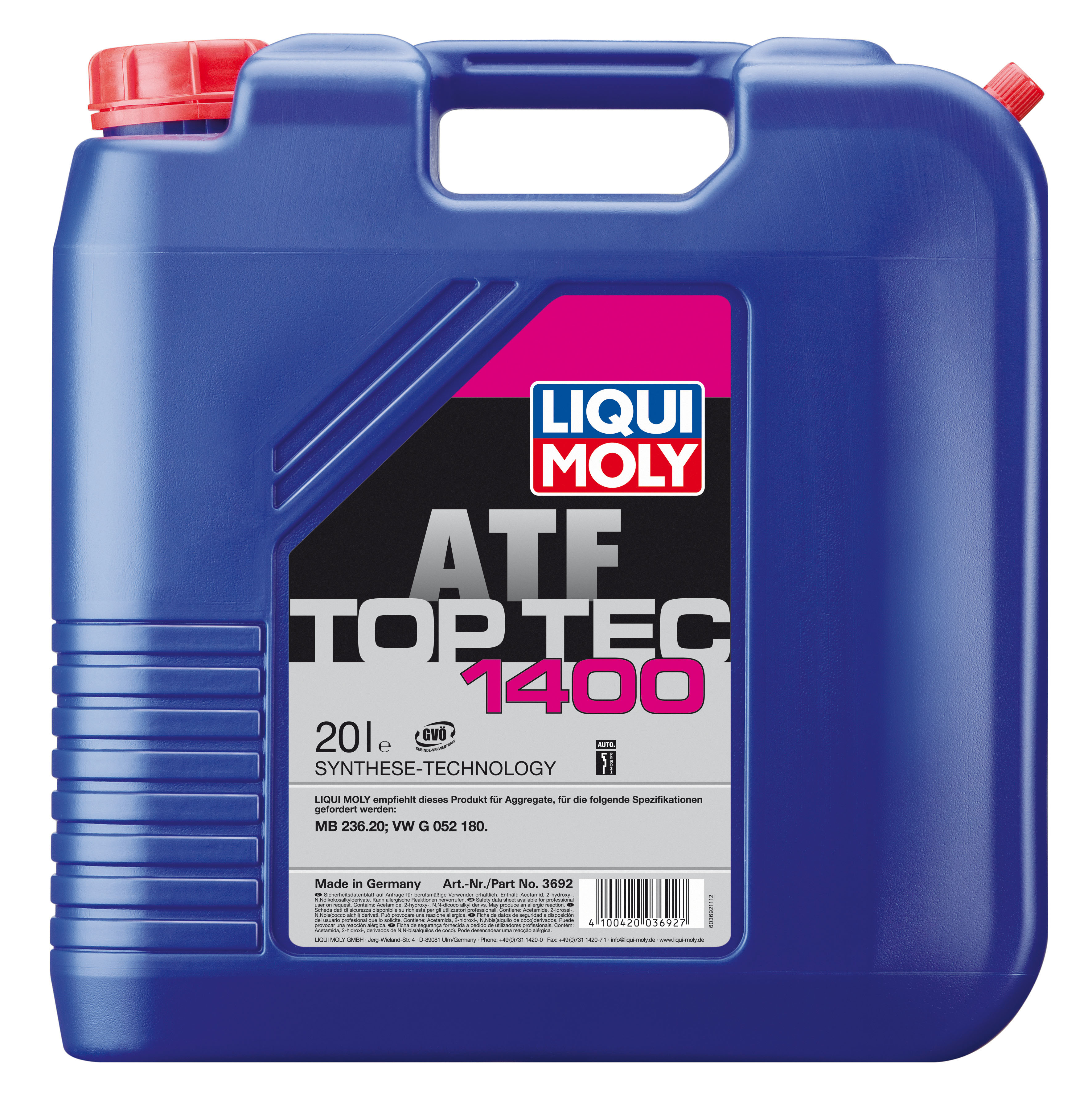 Купить запчасть LIQUI MOLY - 3692 