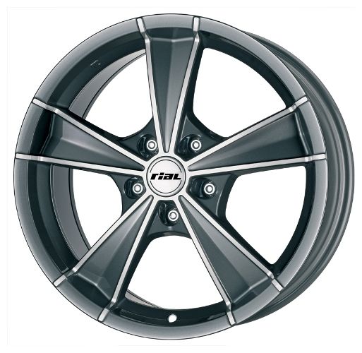 Купить Rial RO75638B829 RIAL ROMA 7.5X16 5/114.3 ET38 d70.1 /graphite front polished/ MP [RO75638B82-9]