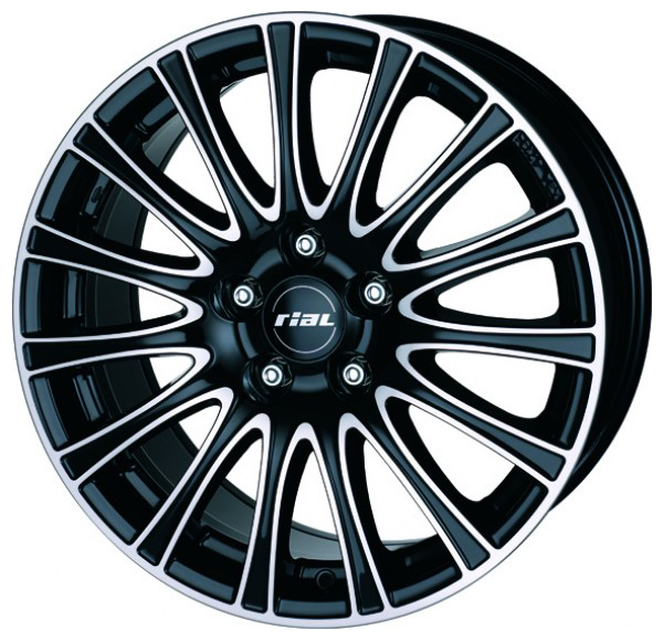 Купить Rial RA80843W131 RIAL RAVENNA 8.0X18 5/120 ET43 d72.6 /diamond-black front polished/ BMW [RA80843W13-1]