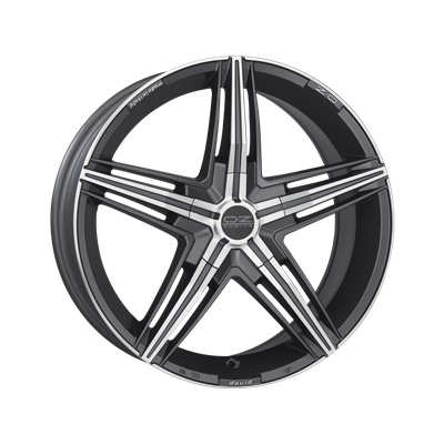 Купить Oz WHS057365 David 19/8 ET29 Matt graphite diamond cut